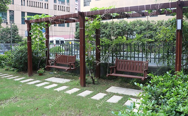 上海玫瑰医疗美容医院医院后花园