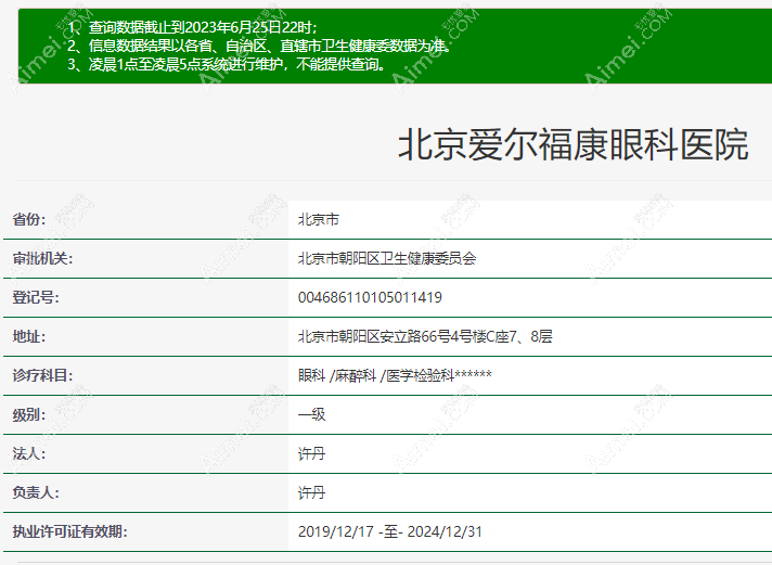 北京爱尔眼科医院地址在哪里?共8家爱尔眼科在朝阳-海淀区