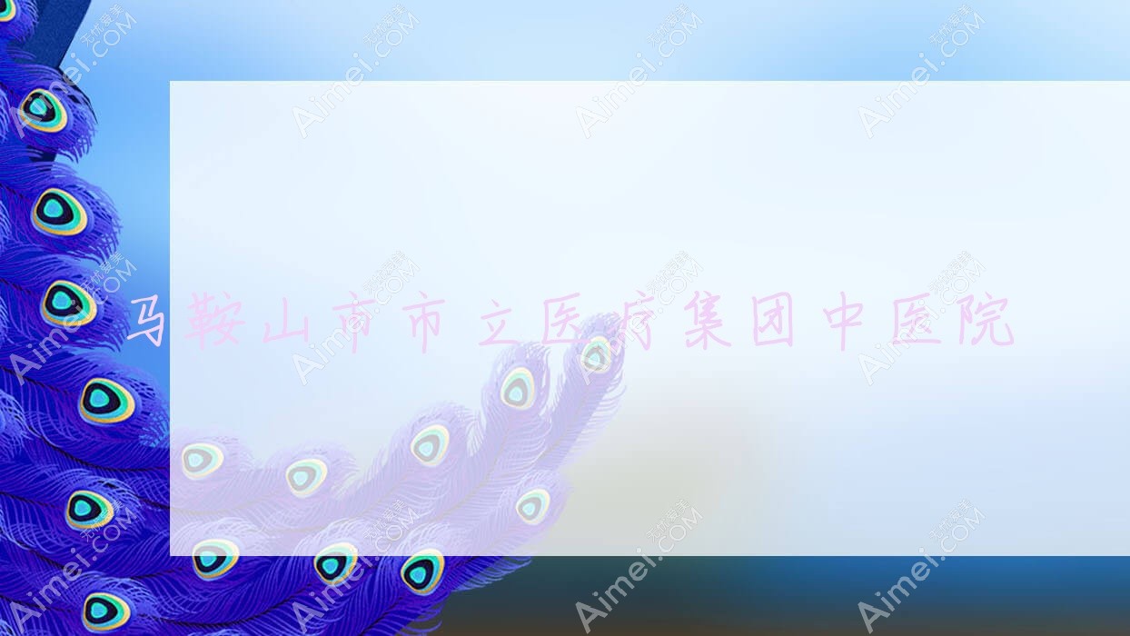 马鞍山市市立医疗集团中医院