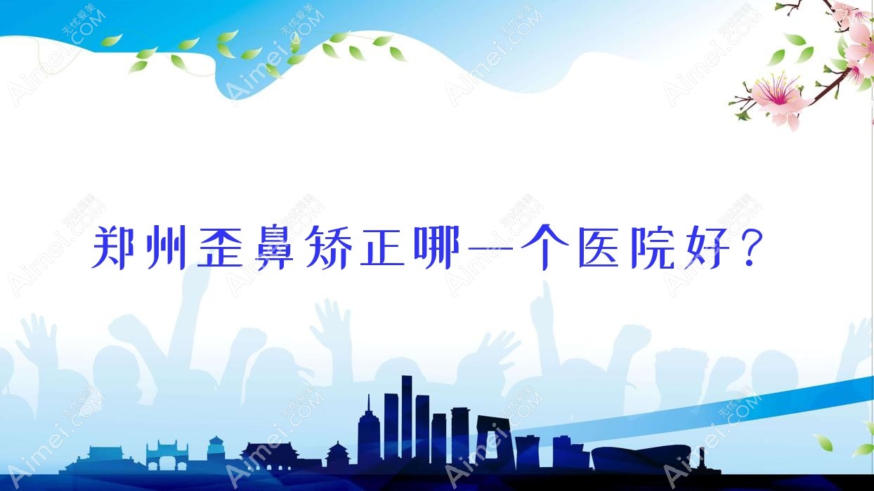 郑州歪鼻矫正哪一个医院好？2024排名:诺颜一生、柏丽芙、亿美等上榜！附价目表