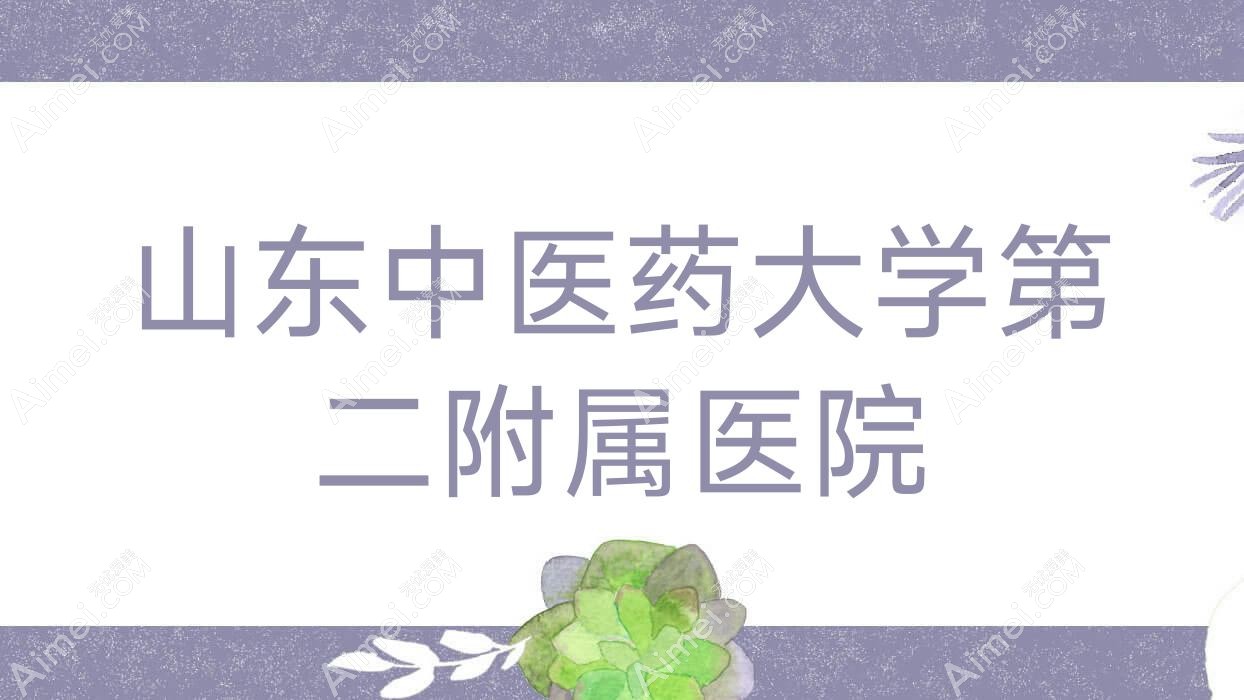 山东中医药大学第二附属医院 山东中医药大学第二附属医院