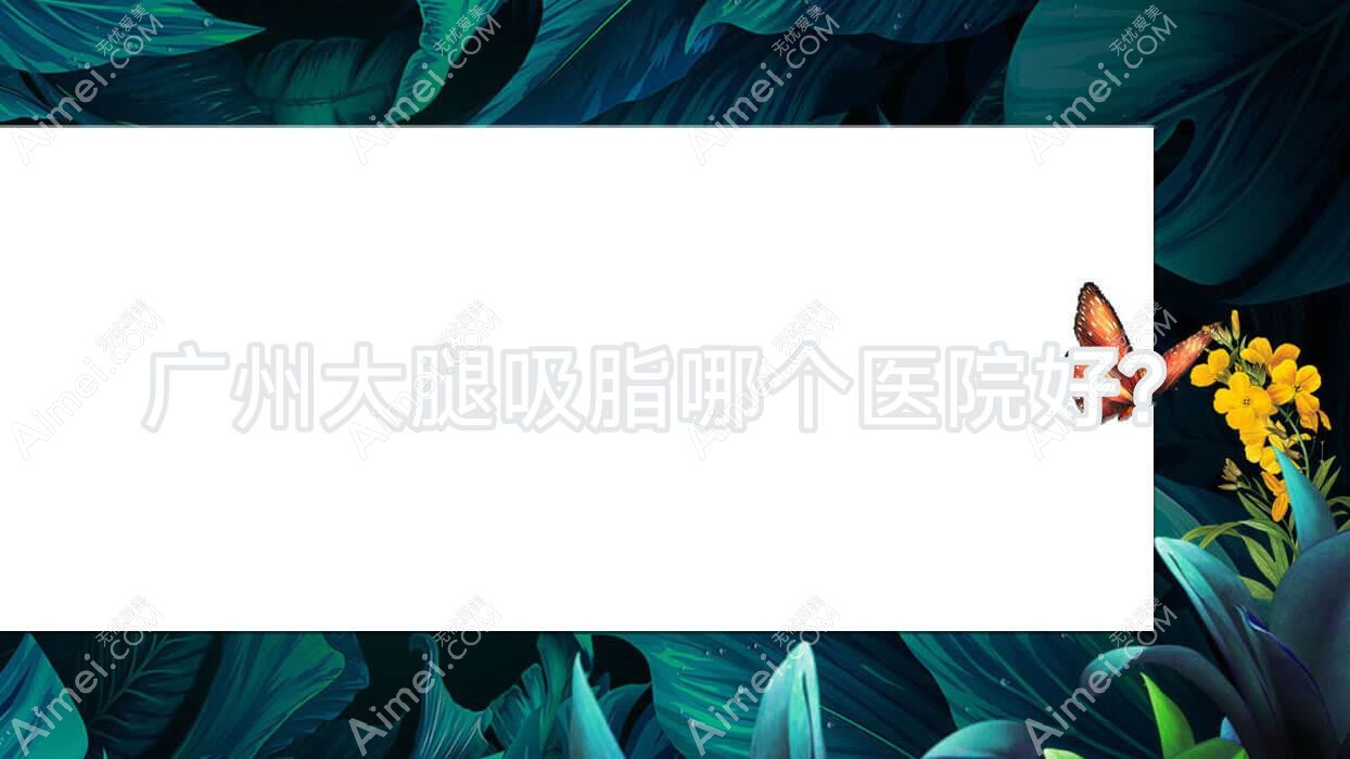 广州大腿吸脂哪个医院好？佳人/蛋壳肌因旺村/雪然等这10家技术很好