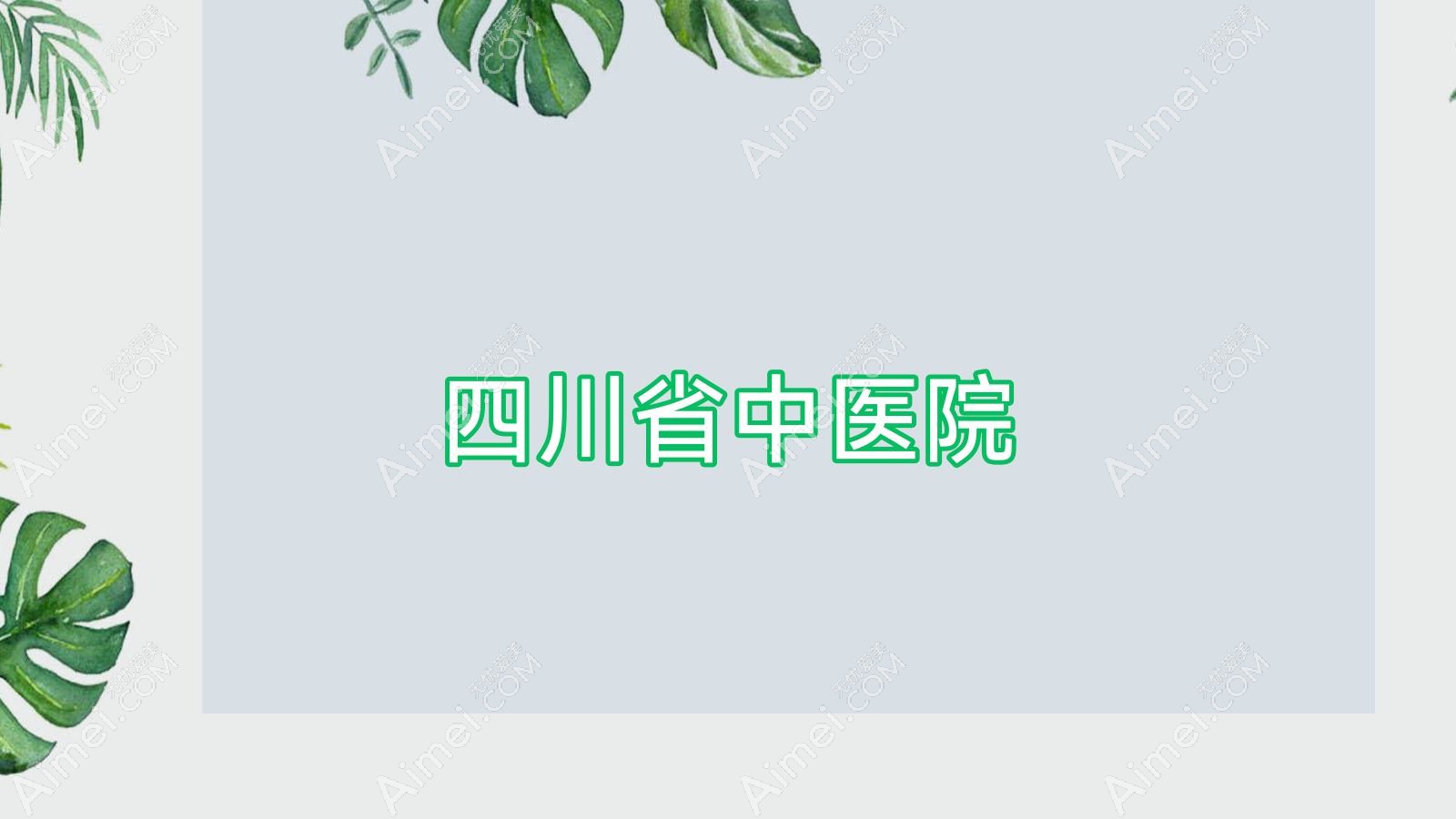 四川省中医院