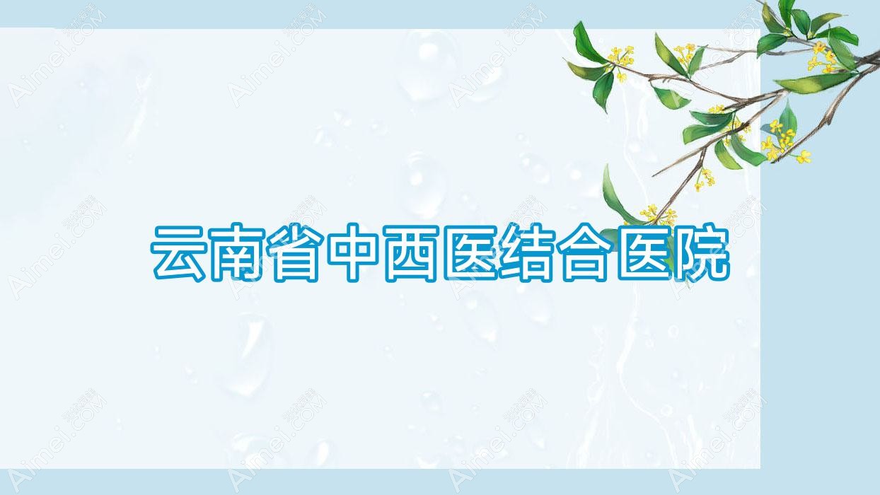 云南省中西医结合医院