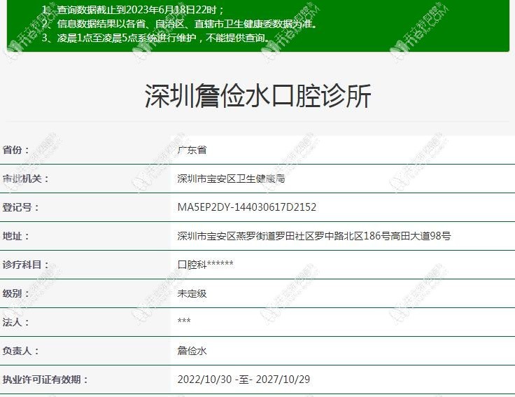 深圳詹俭水口腔诊所 深圳詹俭水口腔诊所