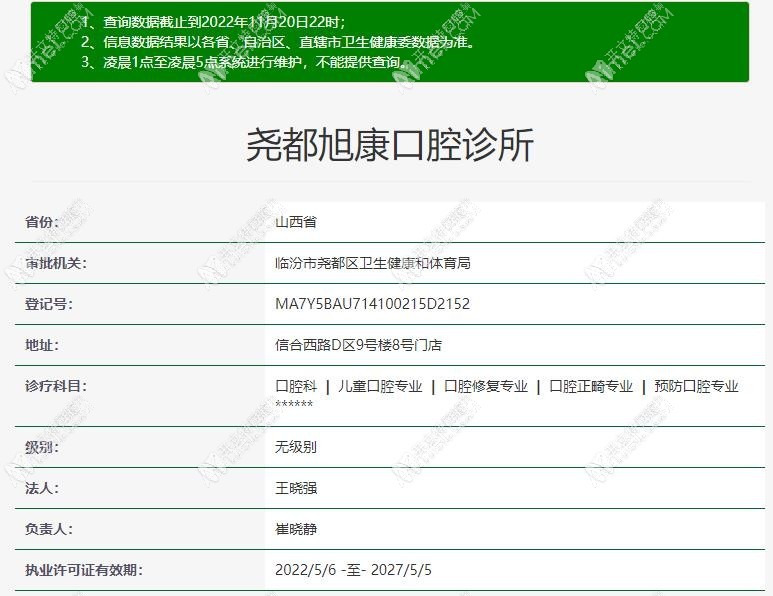 临汾尧都旭康口腔诊所 临汾尧都旭康口腔诊所