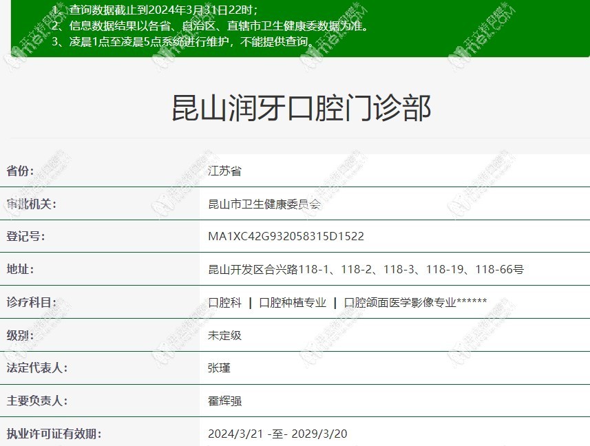 昆山润牙口腔门诊部 昆山润牙口腔门诊部