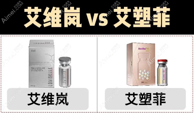 童颜针艾维岚和艾塑菲怎么选？成分/规格/作用功效/维持时间/价格等对比一览