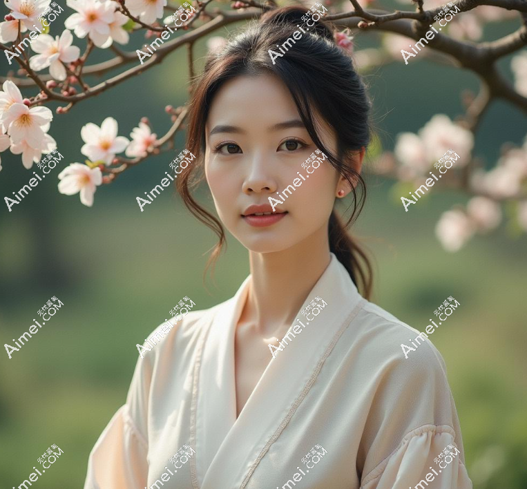 美女参考图，图文无关