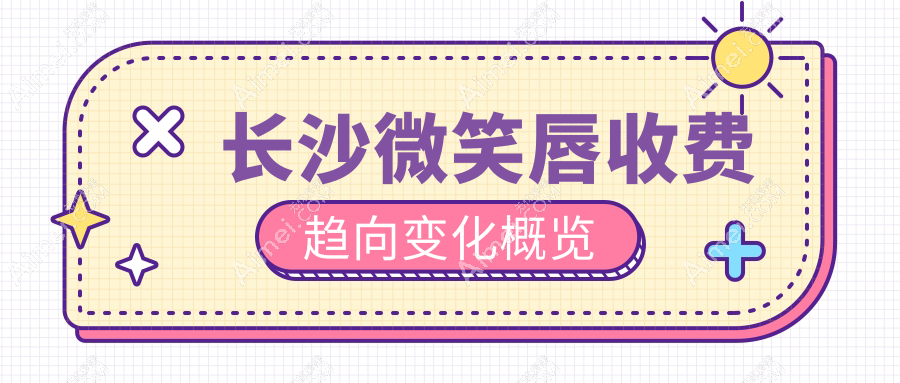 长沙微笑唇收费趋向变化概览