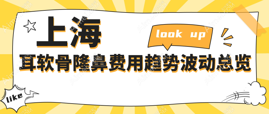 上海耳软骨隆鼻费用趋势波动总览