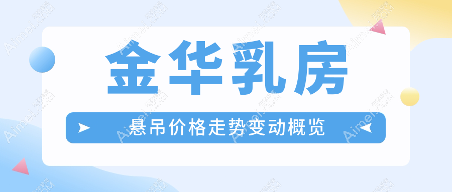 金华乳房悬吊价格走势变动概览