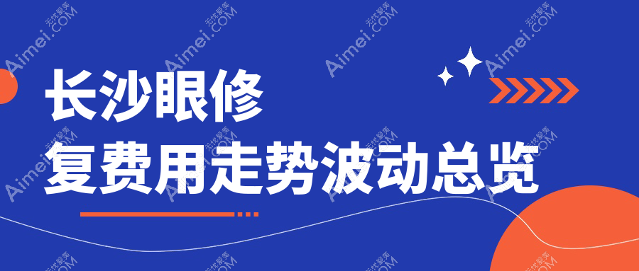 长沙眼修复费用走势波动总览