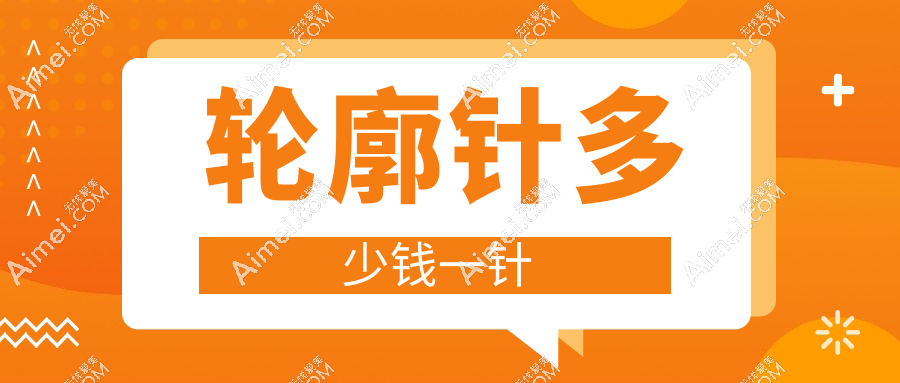轮廓针多少钱一针?国内比价top10:从伊妍仕到濡白天使|价差3倍这样省