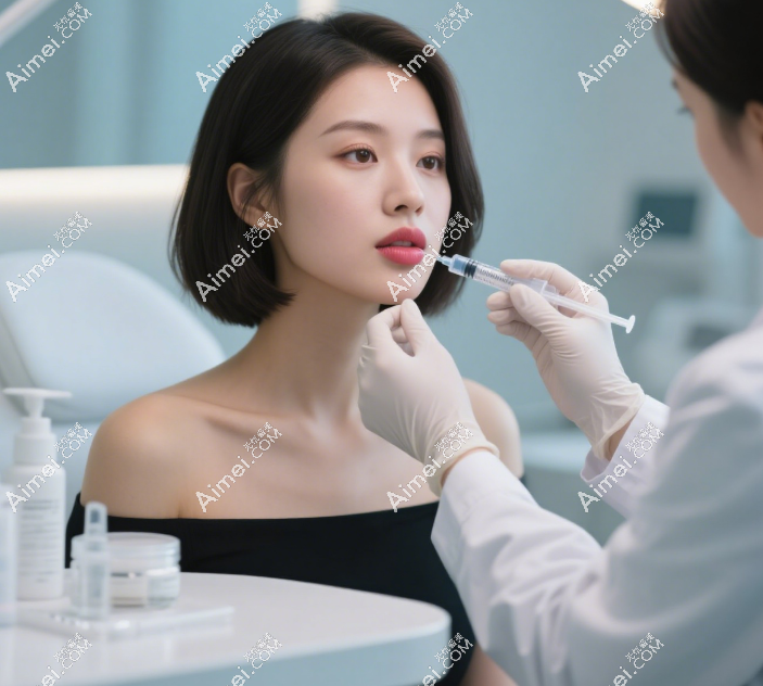 画美高明英注射玻尿酸丰唇