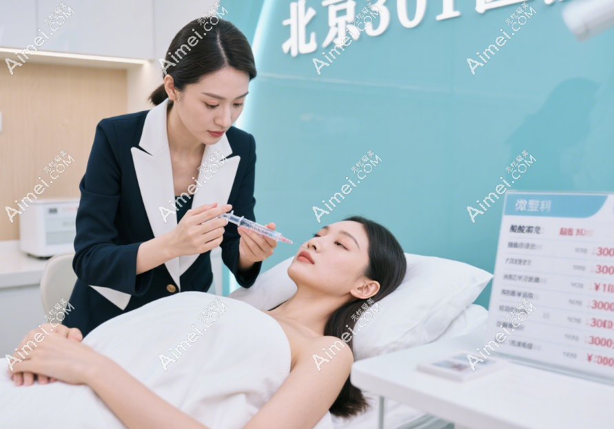 北京301医院注射微整形价格，玻尿酸填充3000元起，热玛吉第五代FLX才3.5w起