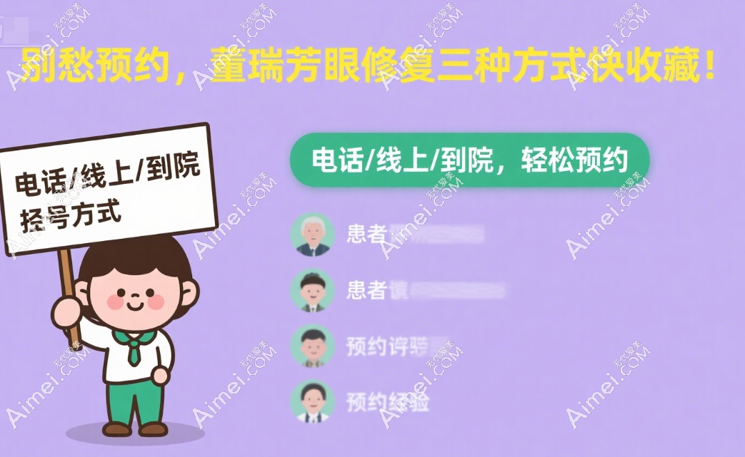 董瑞芳的眼修复