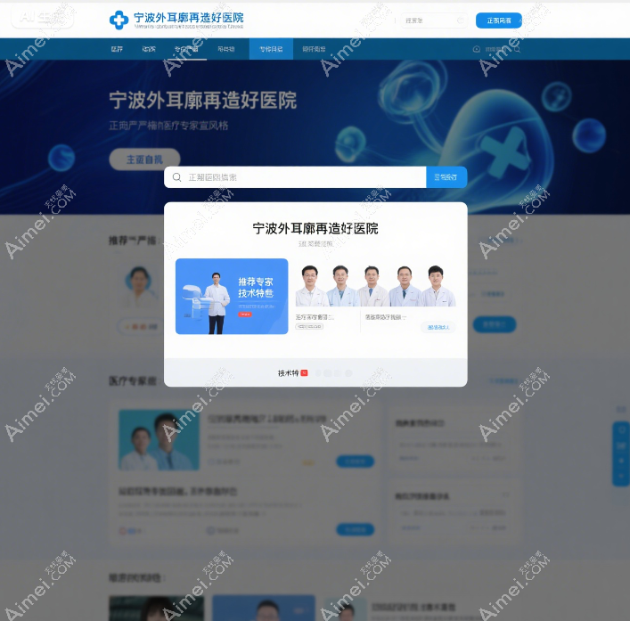 宁波做耳廓再造关键选择指南