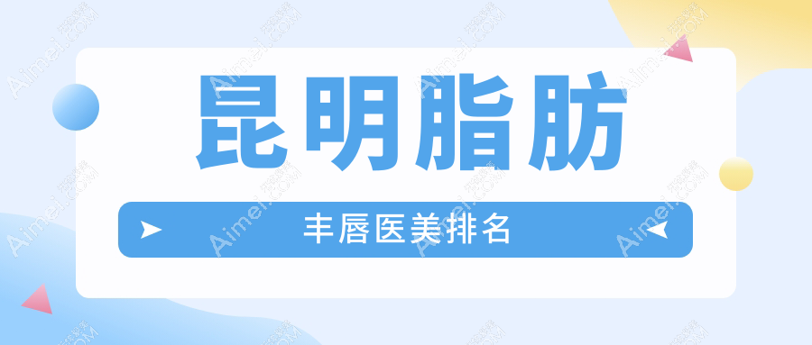 昆明脂肪丰唇哪家强？揭秘真实价格表，美丽不踩雷