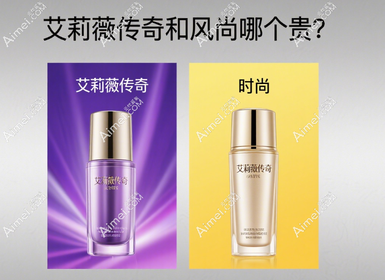 艾莉薇传奇和风尚哪个贵?价格差1000元起核心区别在塑形力与填充自然度不同