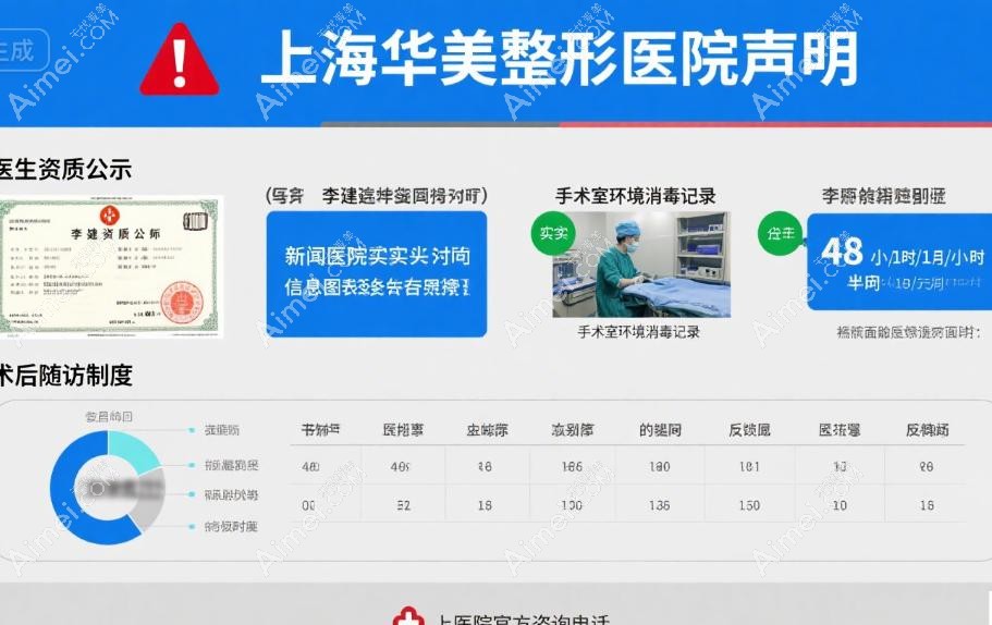 上海华美李健院长鼻综合/鼻修复价格参考