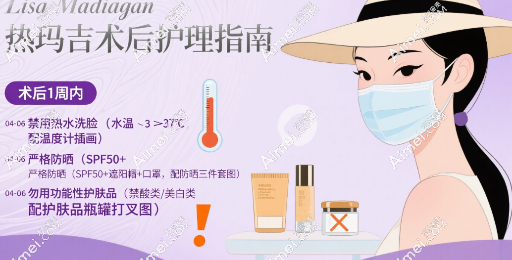 粉丝震惊！明显公开热玛吉抗衰术后护理清单，第5条 90% 人做错