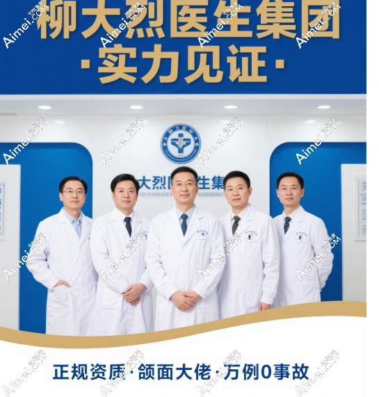 柳大烈医生集团可靠吗?正规资质+颌面大佬坐镇！磨骨万例0事故，闭眼冲！
