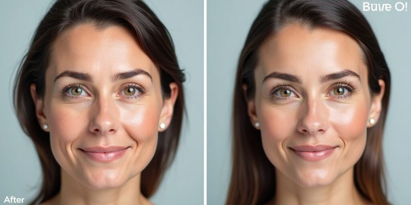 六、3 个月后实测效果：法令纹淡了，前后对比显著