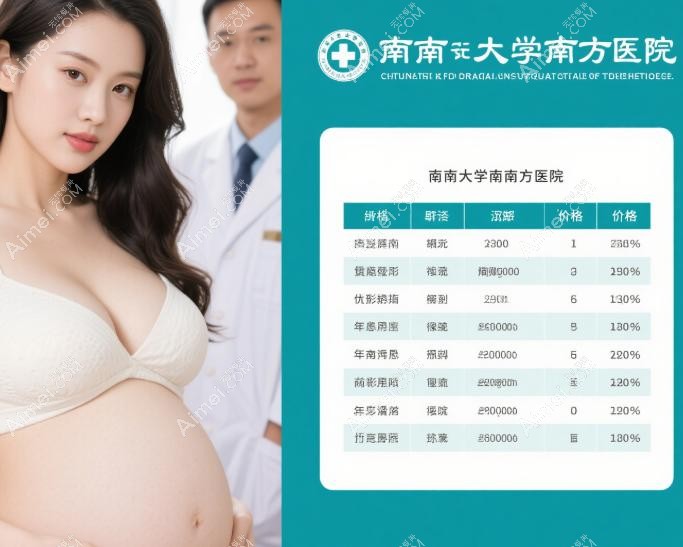 南方大学南方医院整形隆胸真人实例