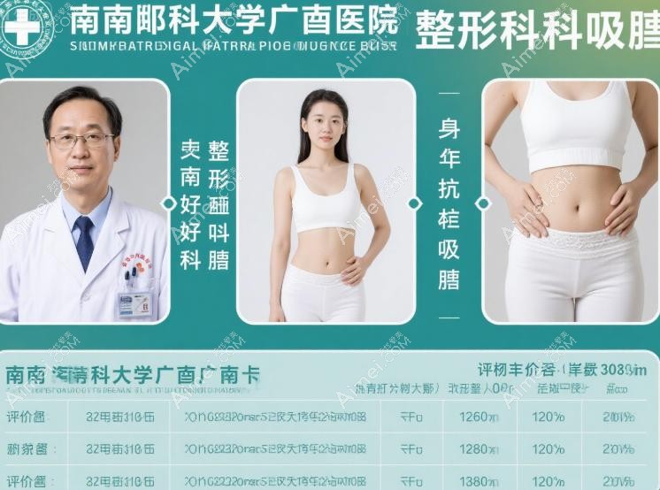 南方医科大学南方医院整形科吸脂价格表揭秘,含吸脂好的医生及吸脂真人实例