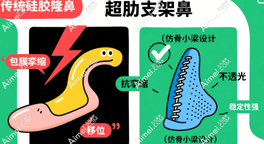 超肋支架隆鼻优势