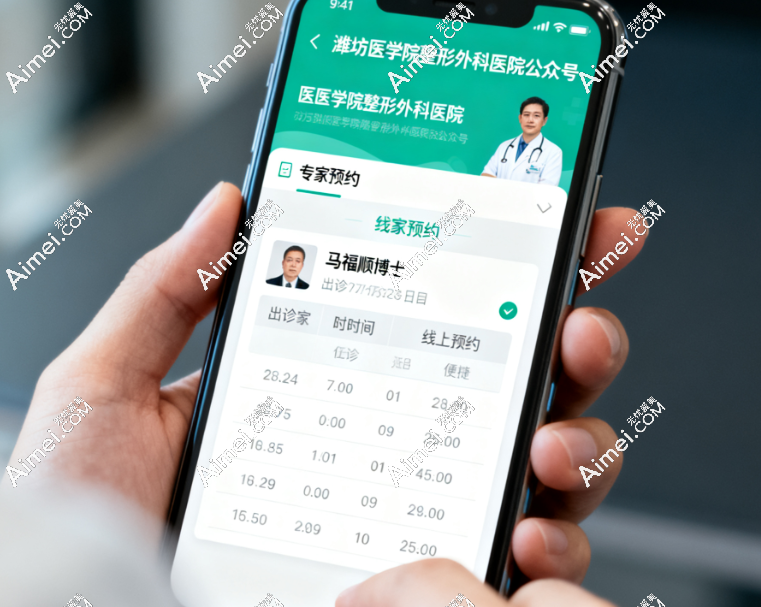 马福顺博士的挂号方式
