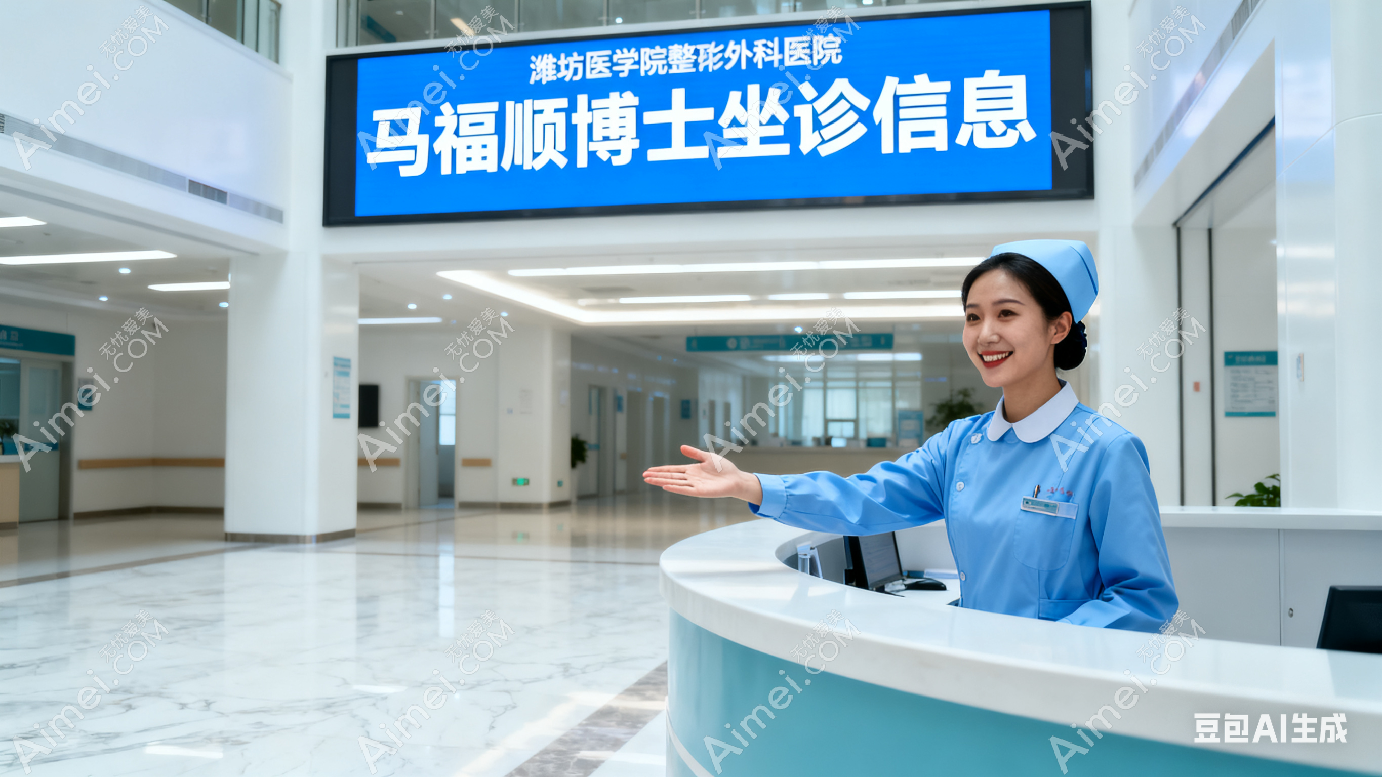 马福顺博士的挂号方式：就在潍坊医学院整形外科医院坐诊，可微信/电话预约做颧骨颧弓