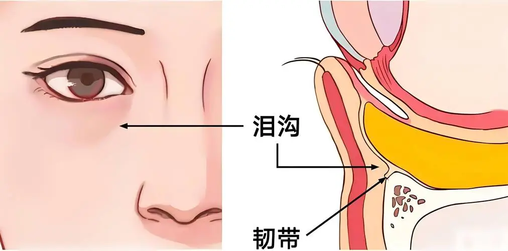 王杨和贺洁修复眼袋
