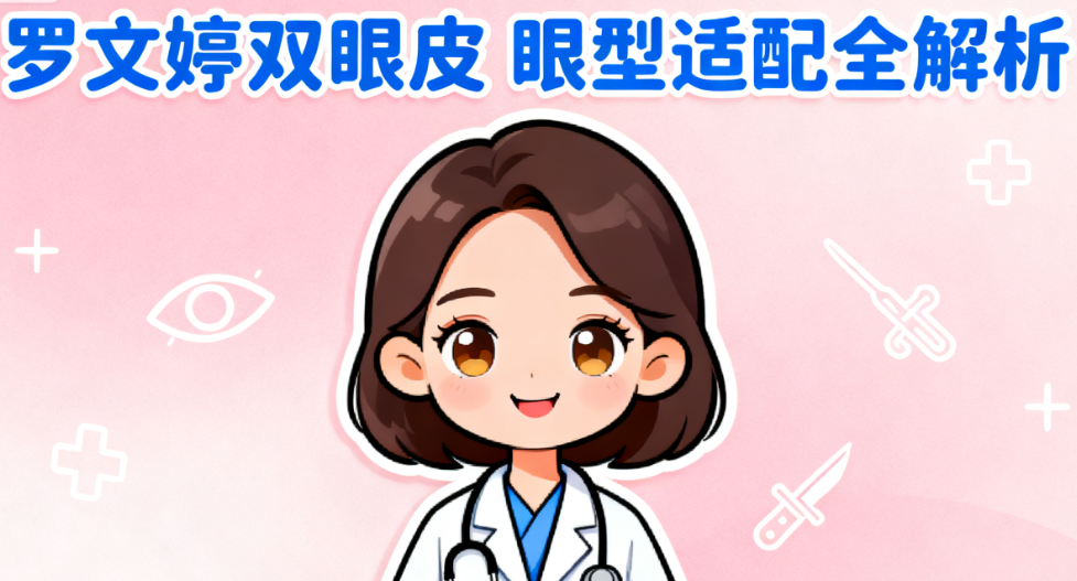 羅文婷雙眼皮適合啥眼型？單眼皮、內(nèi)雙、腫眼泡全適配，2025新版案例效果太驚艷！