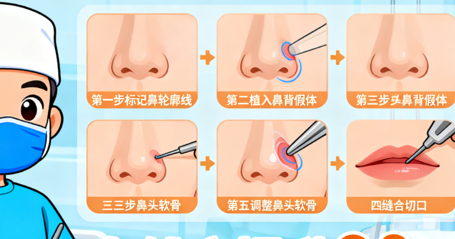 潘峰医生分段式隆鼻效果好不好?2025新版3000例真人案例解析自然度提升90%