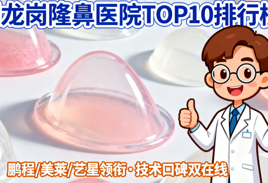 深圳龙岗做隆鼻好的整形医院排行榜出炉,鹏程/美莱/艺星等10家正规医院技术口碑双在线