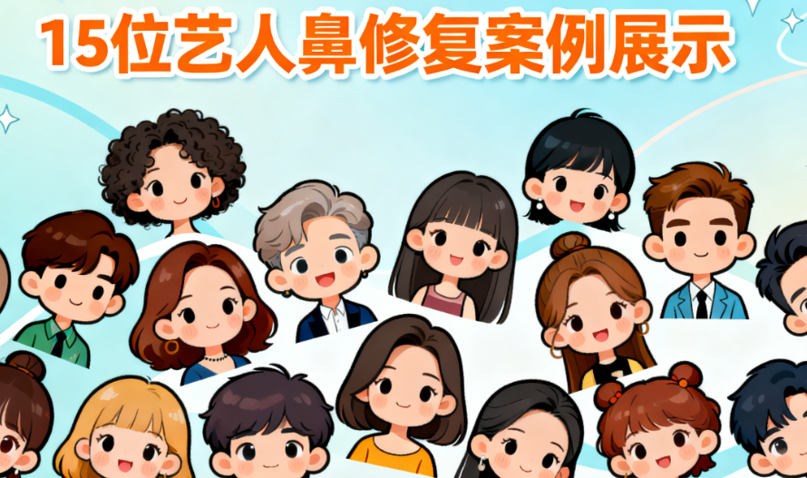 徐文龙整形医生给明星做过吗?15位艺人鼻修复案例大公开,上海伯思立技术获赞!