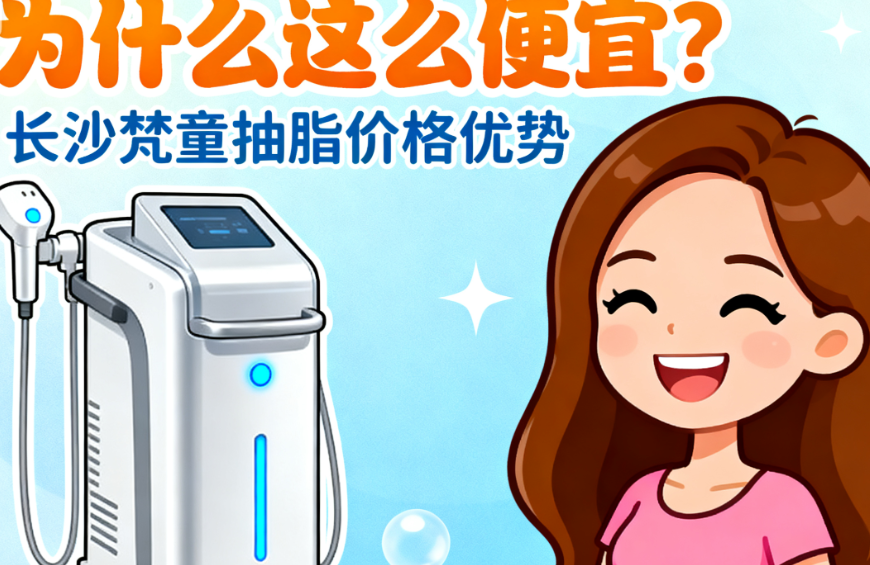 长沙梵童抽脂为什么这么便宜?据说是耗材直供+无咨询费,腰腹抽脂8900元排前三
