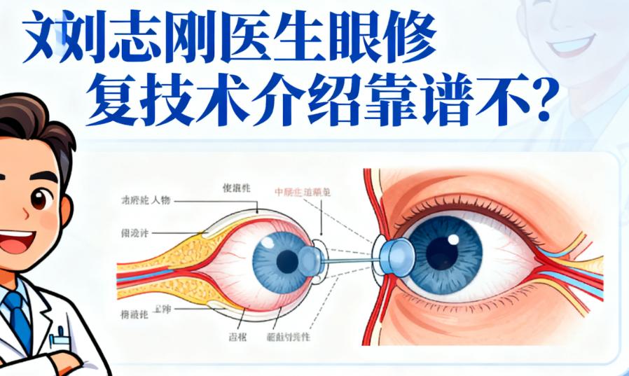 刘志刚医生眼修复技术介绍靠谱不？动态仿生术+没新疤，附大连实例及价格