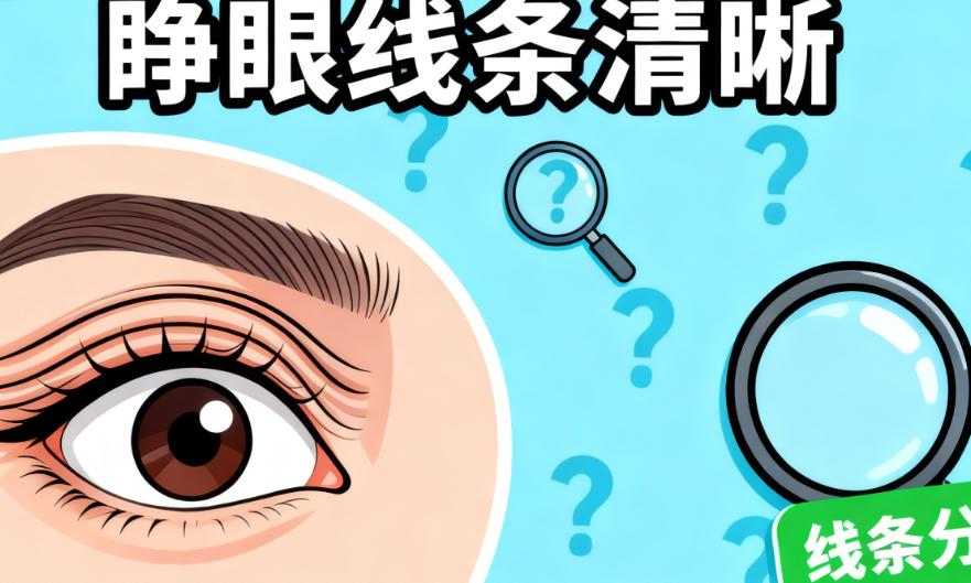  疗效呈现：睁眼清晰折痕，闭眼滑动自然！原生感从何而来？