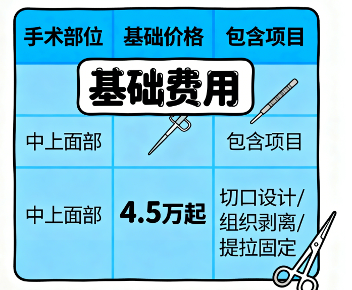 侯典举拉皮手术价格为什么有差异?这3个因素影响较大