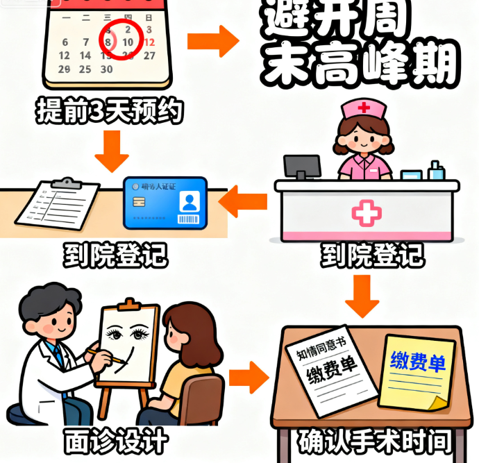 沈阳陈龙双眼皮预约后，这些流程别忘啦