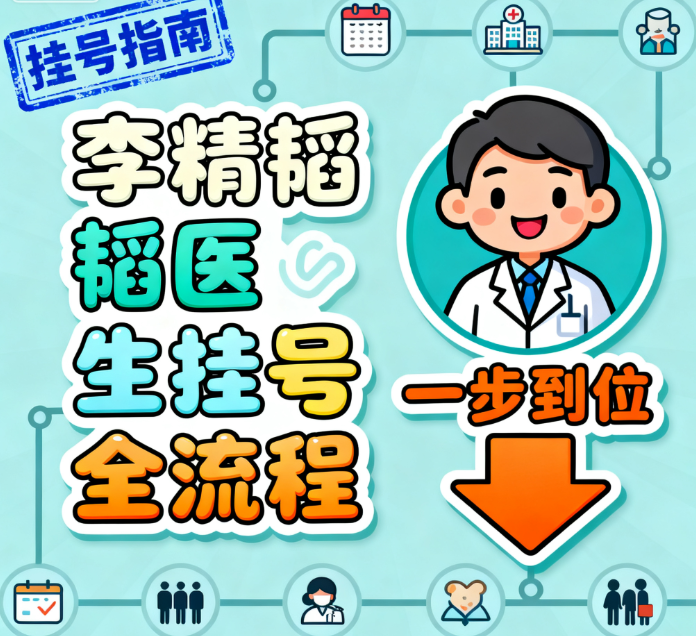 李精韬医生挂号全流程分享，实名注册+科室选择+时间确认一步到位