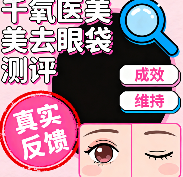 千氧医美去眼袋成效怎么样?能维持多久?求做过的姐妹来分享!
