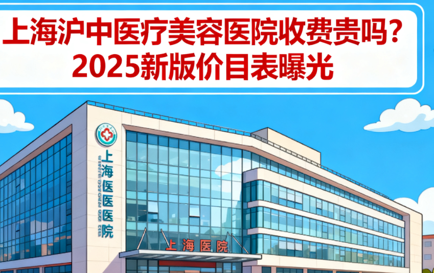 上海沪中医疗美容医院收费贵吗？2025新版价目表曝光，内窥镜取出+填充2.58万起，拒绝隐形消费！