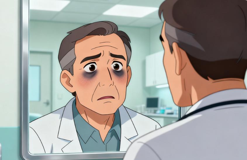 段兴超和滕双燕谁做眼袋更专长？段兴超更稳妥擅长内切脂肪释放，滕双燕更强在外切紧皮和泪沟填补一体化