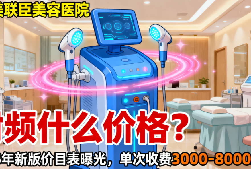 上海美联臣美容医院射频什么价格?2025年新版价目表曝光,单次收费3000-8000元