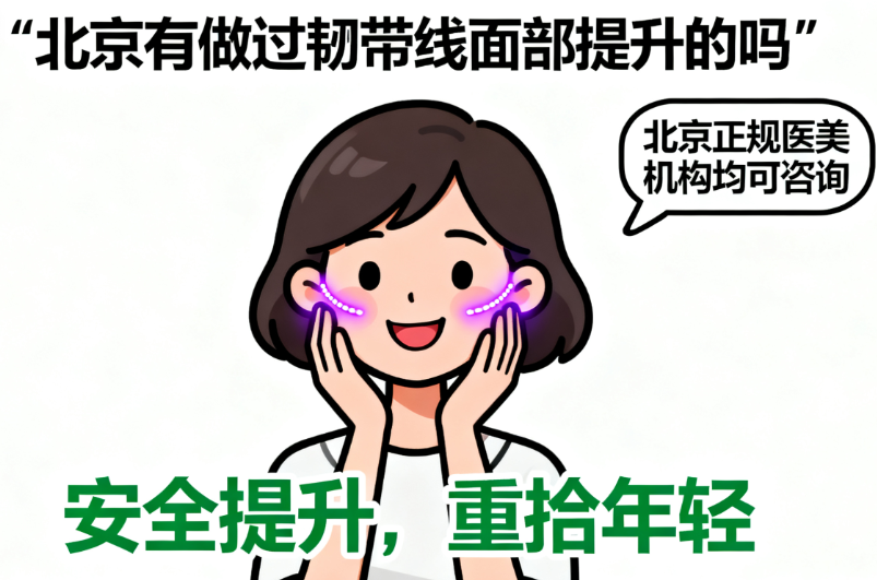 北京有做过韧带线面部提升