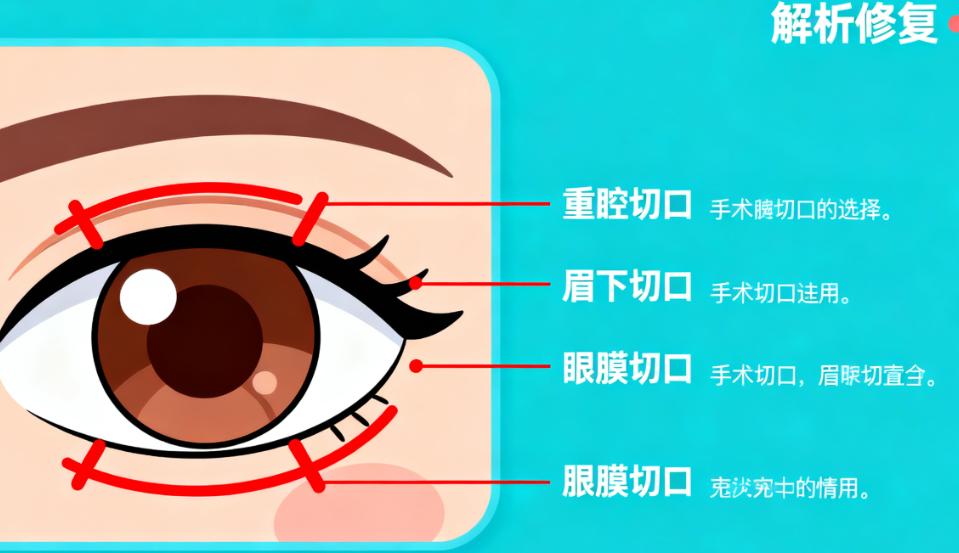 余东修复失败双眼皮事例